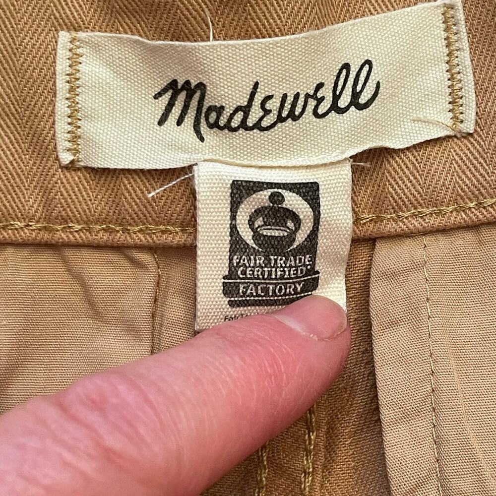 Madewell '90s Straight Cargo Pant Sand Dune‎ Size 25 - Picture 7 of 9